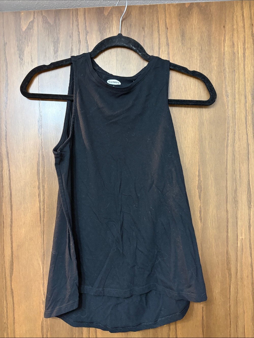 Old Navy Women's Black High-Neck Tank Top